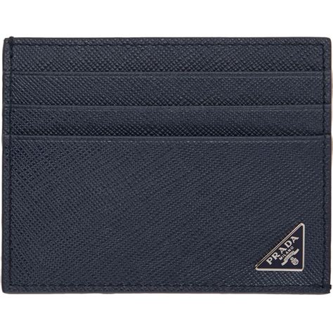 card holder prada men's|Prada saffiano wallet men's.